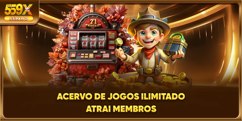 Acervo de jogos ilimitado atrai membros