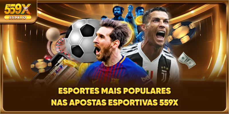 Esportes mais populares nas apostas esportivas 559X