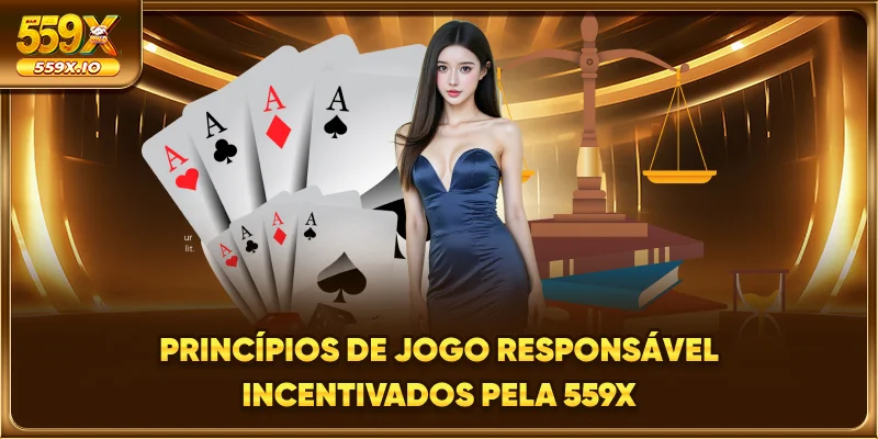 Princípios de jogo responsável incentivados pela 559X